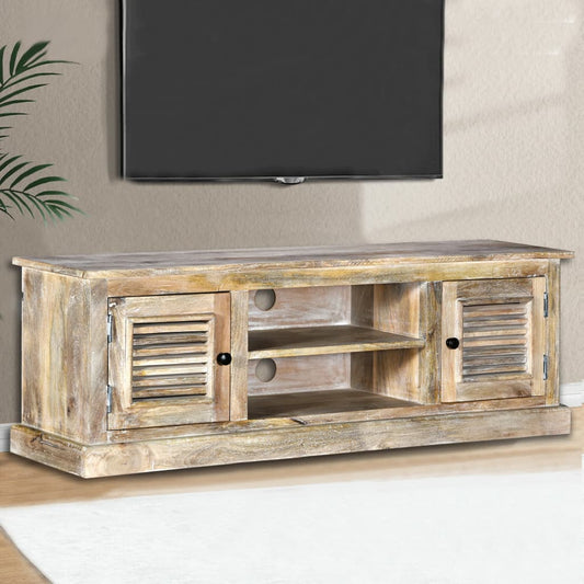 Tv-meubel massief mangohout is nu te koop bij PeponiXL, paradijselijk wonen!