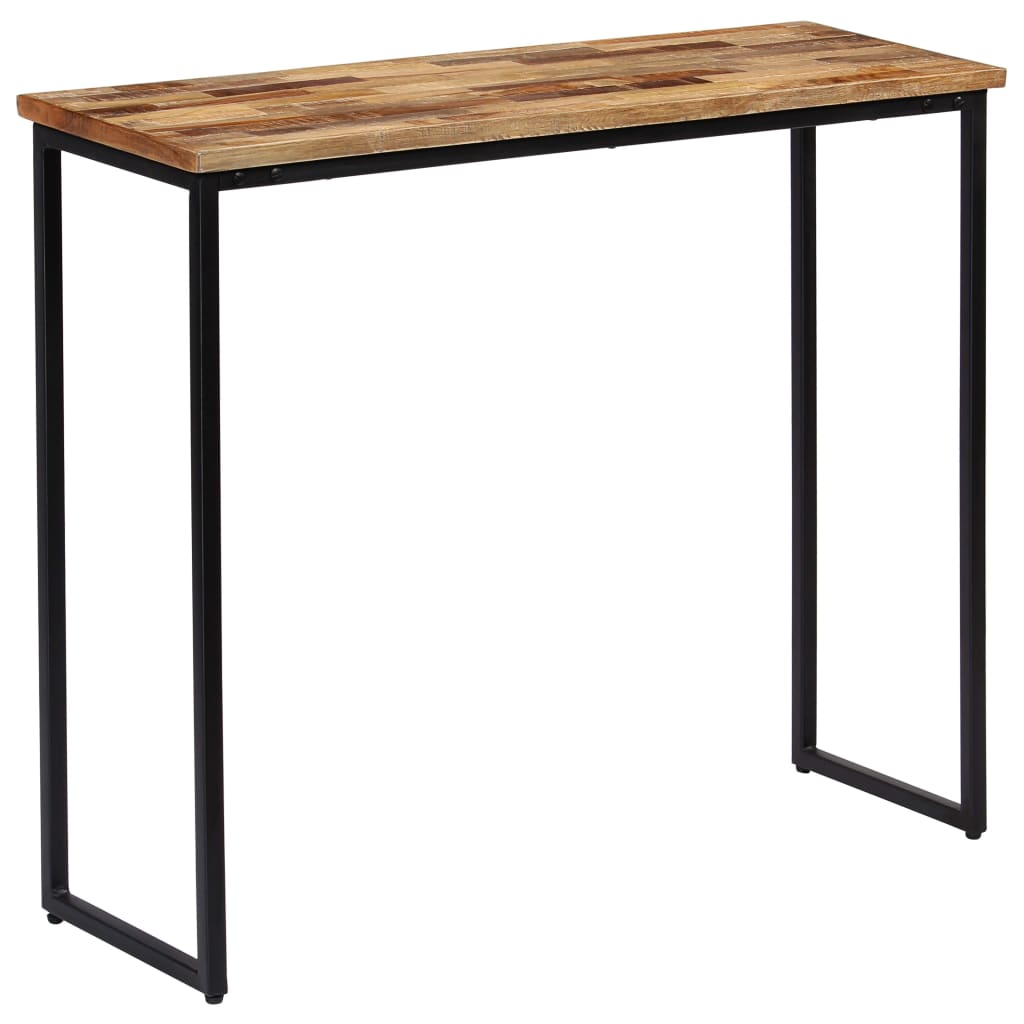 Wandtafel 90x30x76 cm massief gerecycled teakhout is nu te koop bij PeponiXL, paradijselijk wonen!