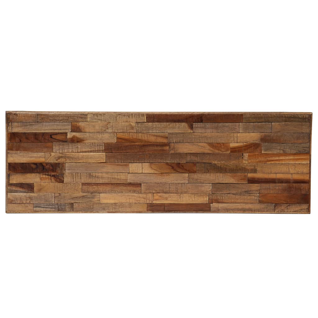 Wandtafel 90x30x76 cm massief gerecycled teakhout is nu te koop bij PeponiXL, paradijselijk wonen!