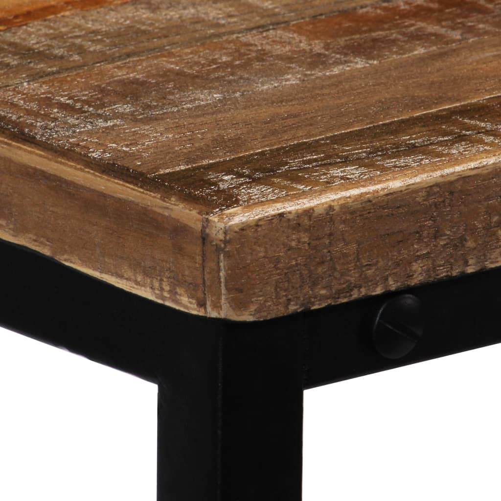Wandtafel 90x30x76 cm massief gerecycled teakhout is nu te koop bij PeponiXL, paradijselijk wonen!
