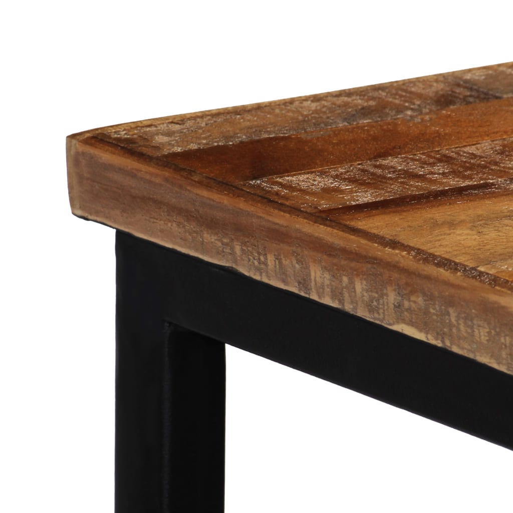 Wandtafel 90x30x76 cm massief gerecycled teakhout is nu te koop bij PeponiXL, paradijselijk wonen!