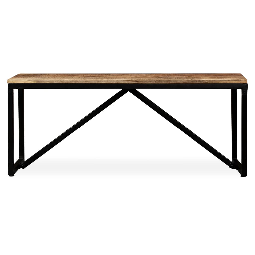 Bankje 110x35x45 cm massief mangohout is nu te koop bij PeponiXL, paradijselijk wonen!
