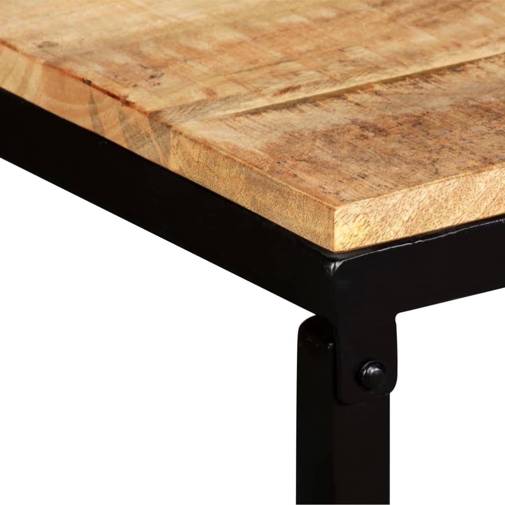 Bankje 110x35x45 cm massief mangohout is nu te koop bij PeponiXL, paradijselijk wonen!