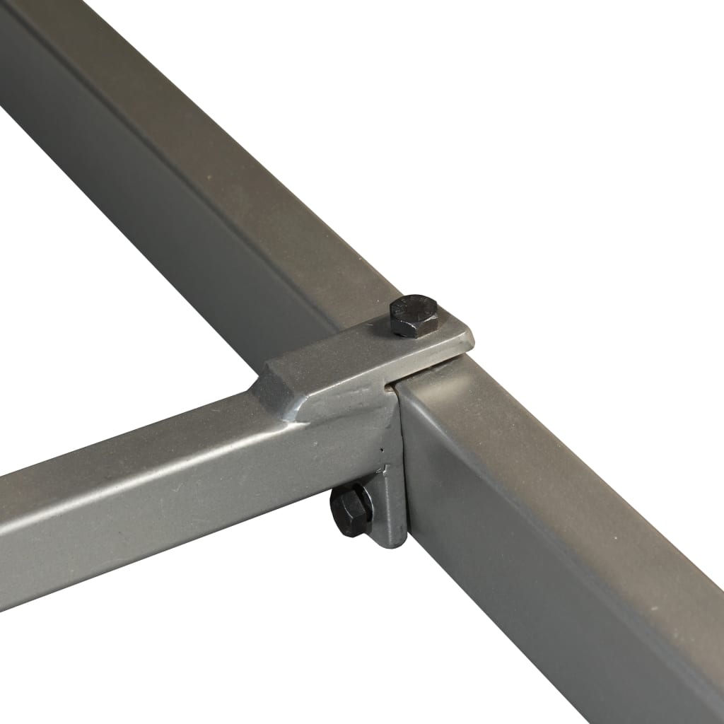 Eettafel 180 cm massief acaciahout en staal is nu te koop bij PeponiXL, paradijselijk wonen!