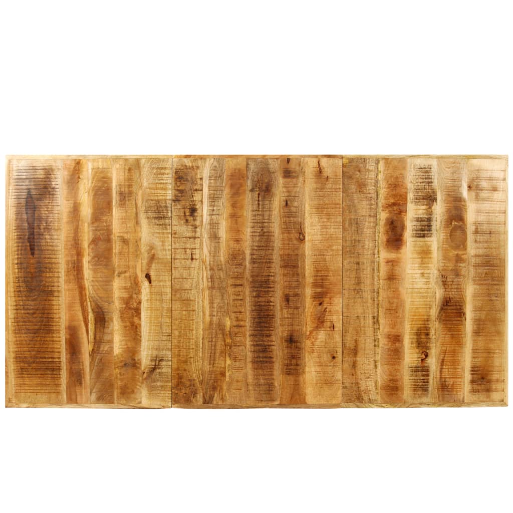 Eettafel 180 cm massief ruw mangohout is nu te koop bij PeponiXL, paradijselijk wonen!