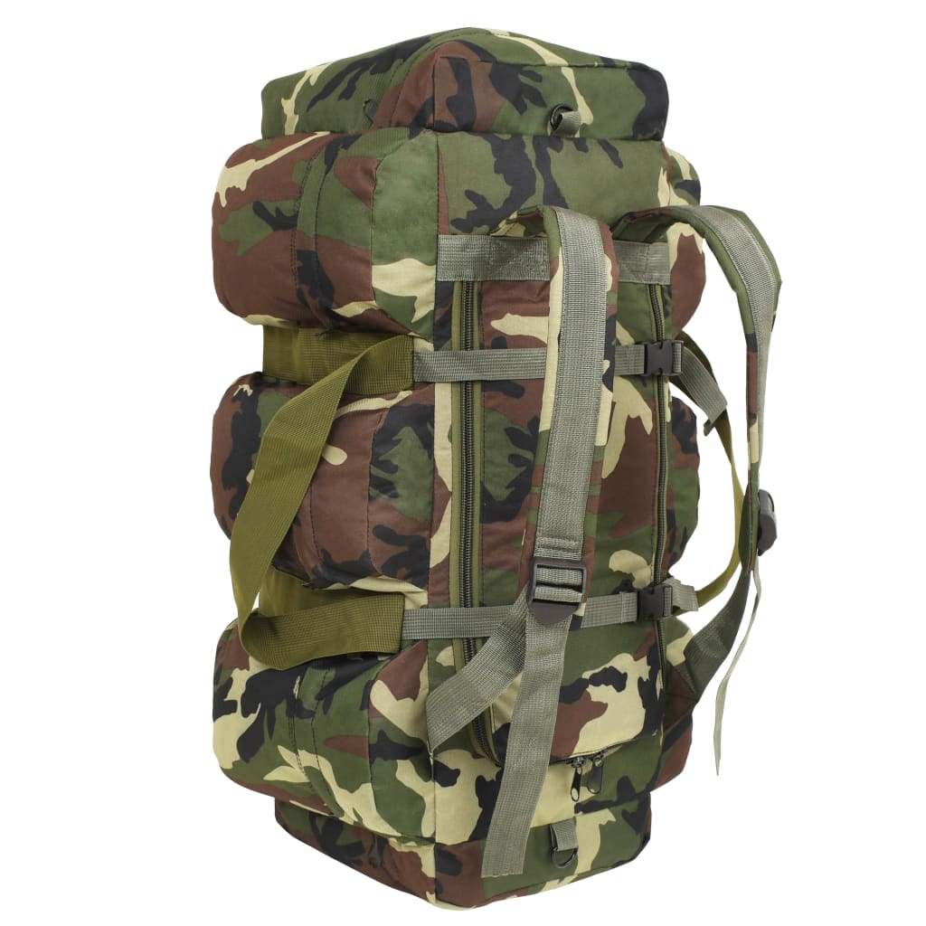 Plunjezak 3-in-1 legerstijl 90 L camouflage is nu te koop bij PeponiXL, paradijselijk wonen!