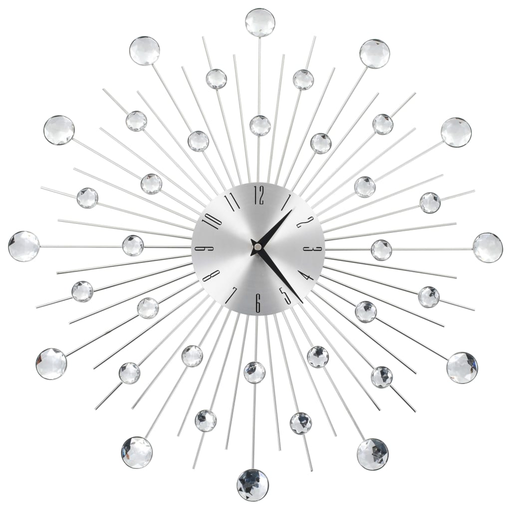 Wandklok met quartz-mechanisme 50 cm modern ontwerp is nu te koop bij PeponiXL, paradijselijk wonen!