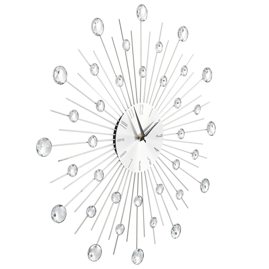 Wandklok met quartz-mechanisme 50 cm modern ontwerp is nu te koop bij PeponiXL, paradijselijk wonen!