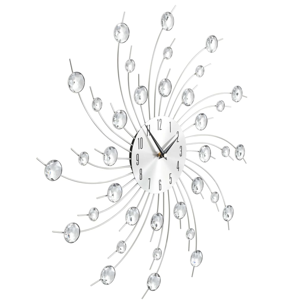 Wandklok met quartz-mechanisme 50 cm modern ontwerp is nu te koop bij PeponiXL, paradijselijk wonen!
