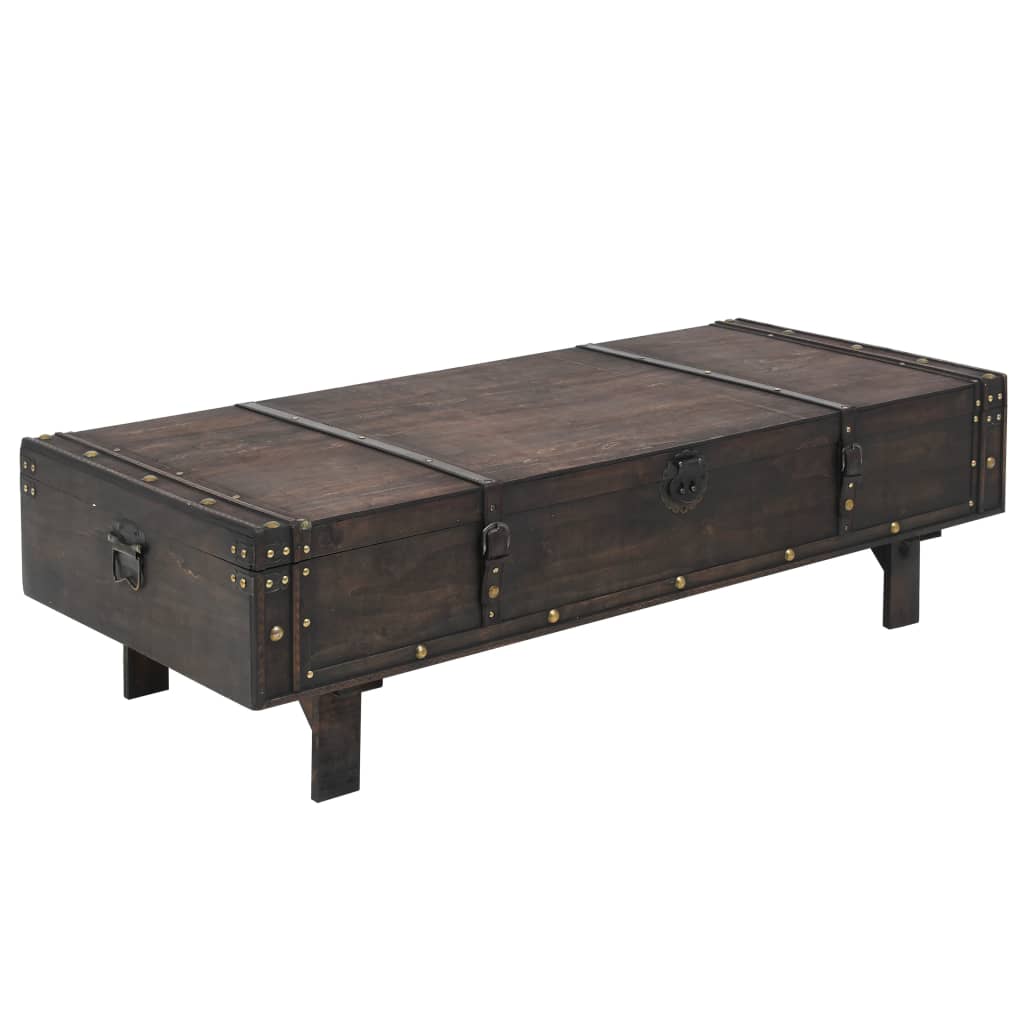 Salontafel vintage stijl 120x55x35 cm multiplex is nu te koop bij PeponiXL, paradijselijk wonen!