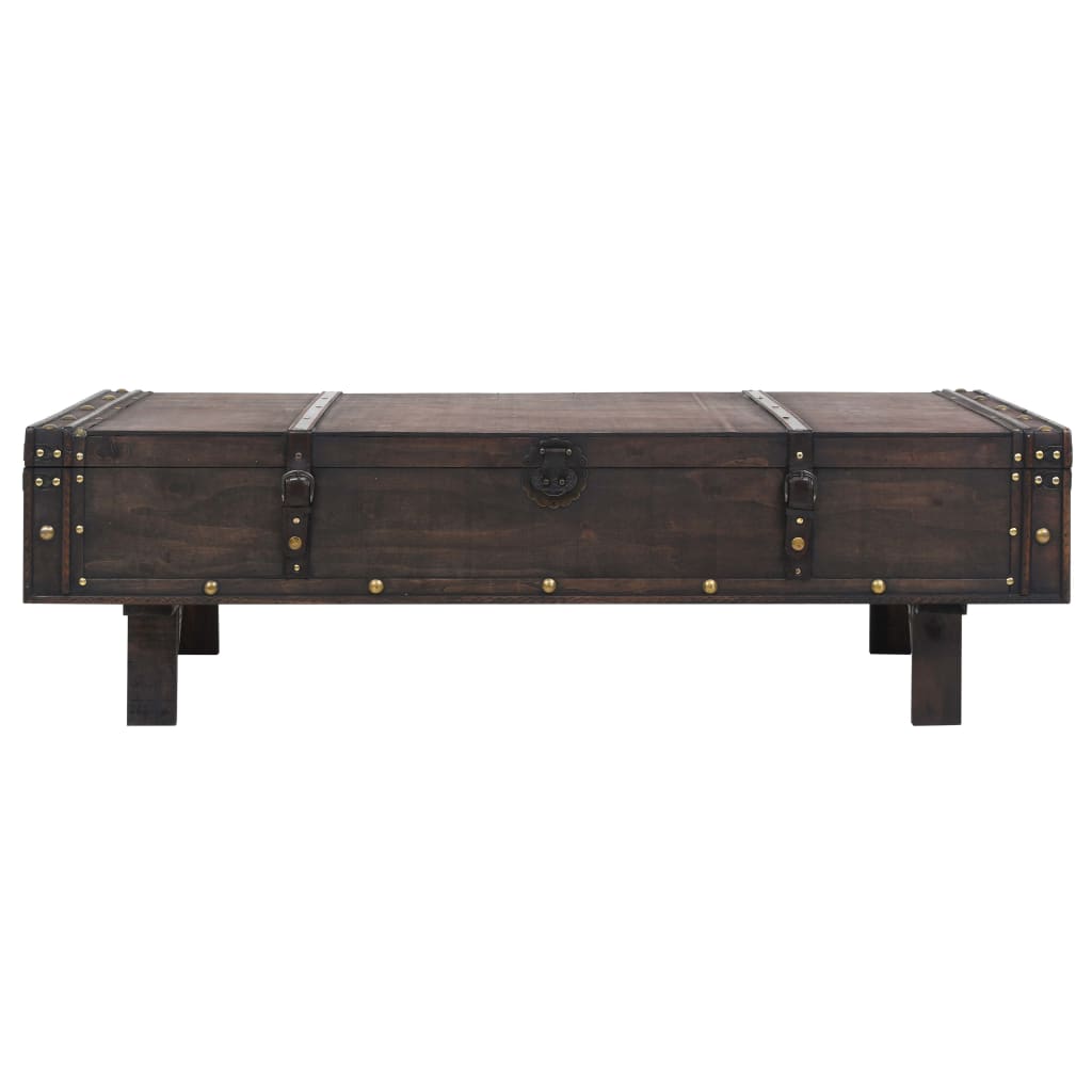 Salontafel vintage stijl 120x55x35 cm multiplex is nu te koop bij PeponiXL, paradijselijk wonen!
