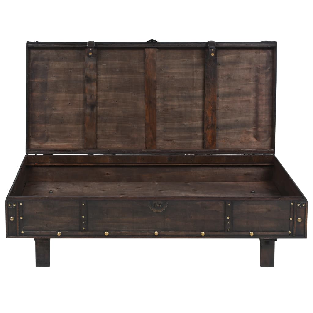 Salontafel vintage stijl 120x55x35 cm multiplex is nu te koop bij PeponiXL, paradijselijk wonen!