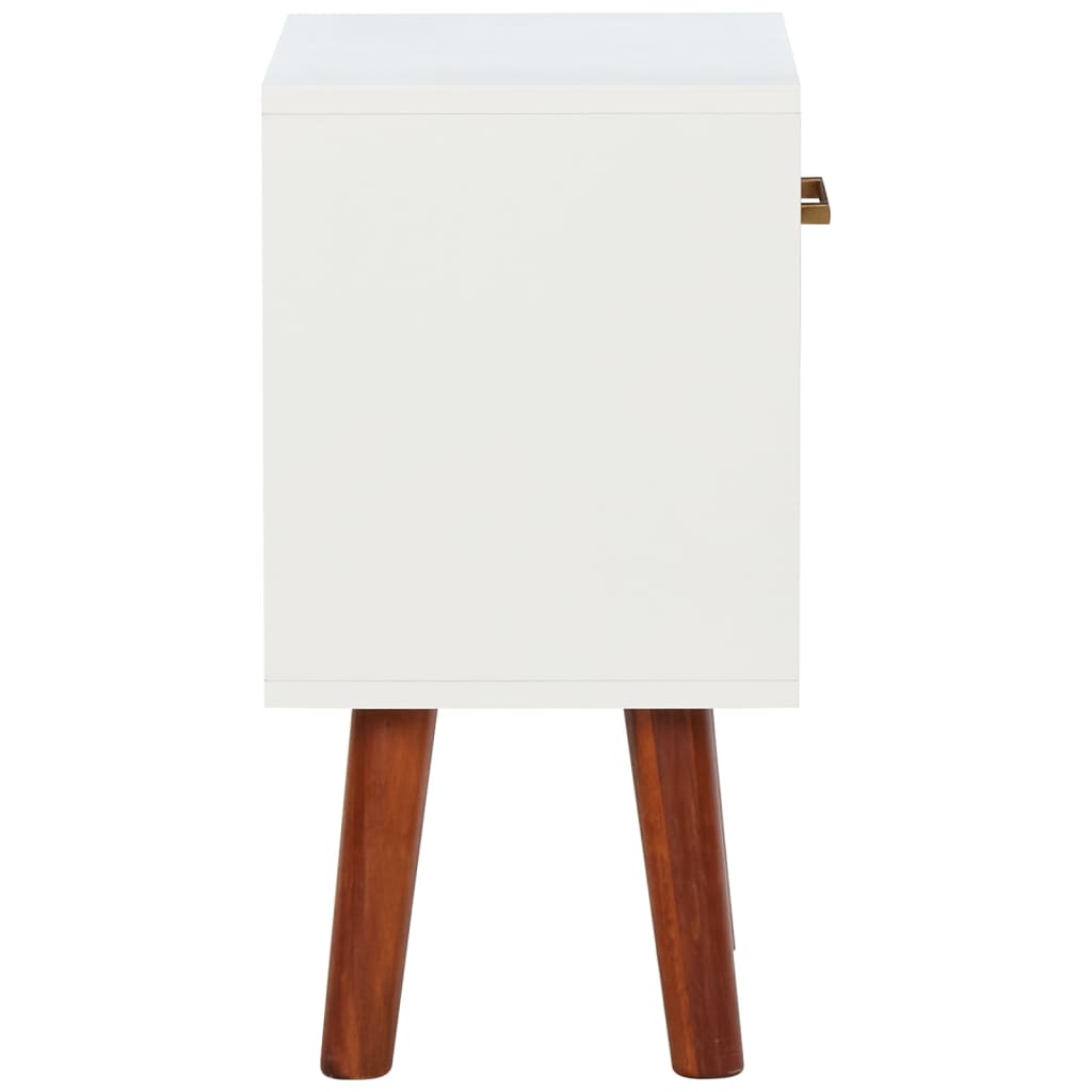 Nachtkastjes 2 st 40x30x57 cm massief acaciahout is nu te koop bij PeponiXL, paradijselijk wonen!