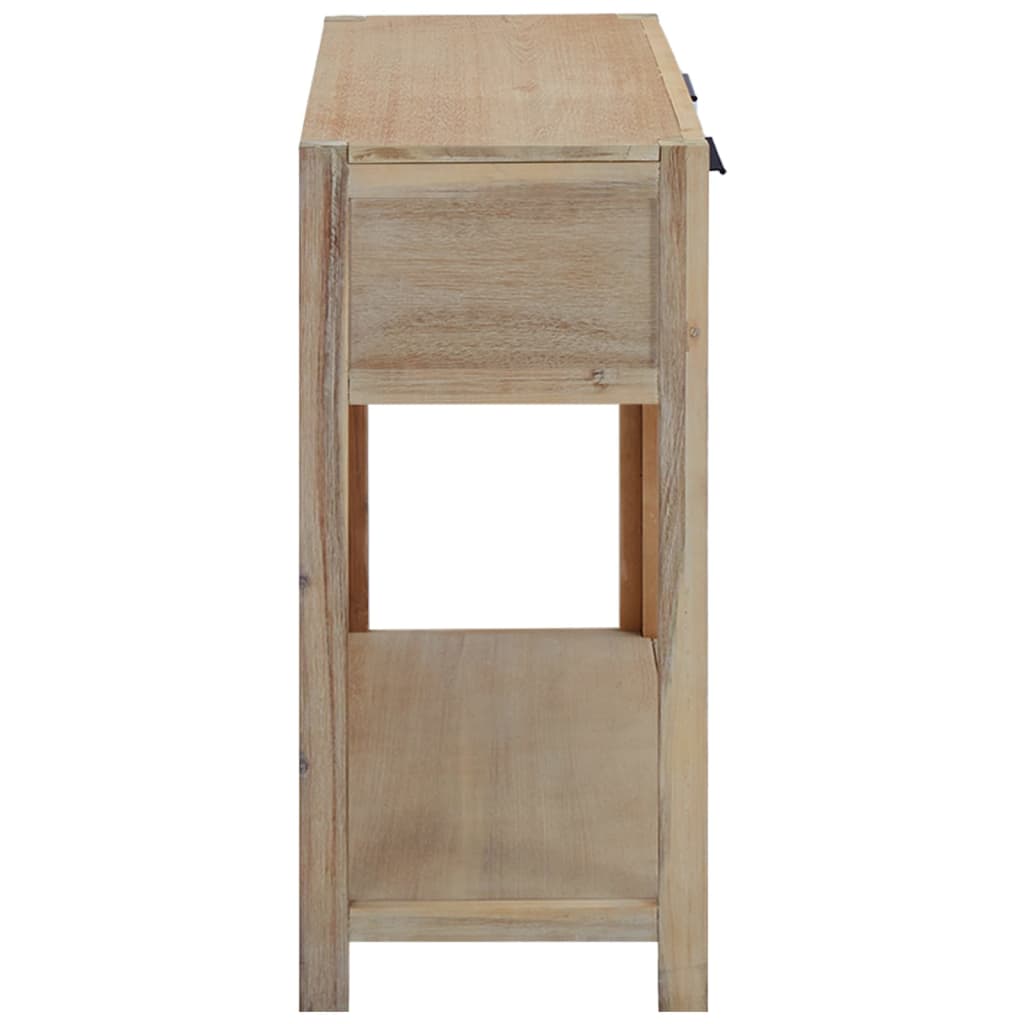Wandtafel 82x33x73 cm massief acaciahout is nu te koop bij PeponiXL, paradijselijk wonen!