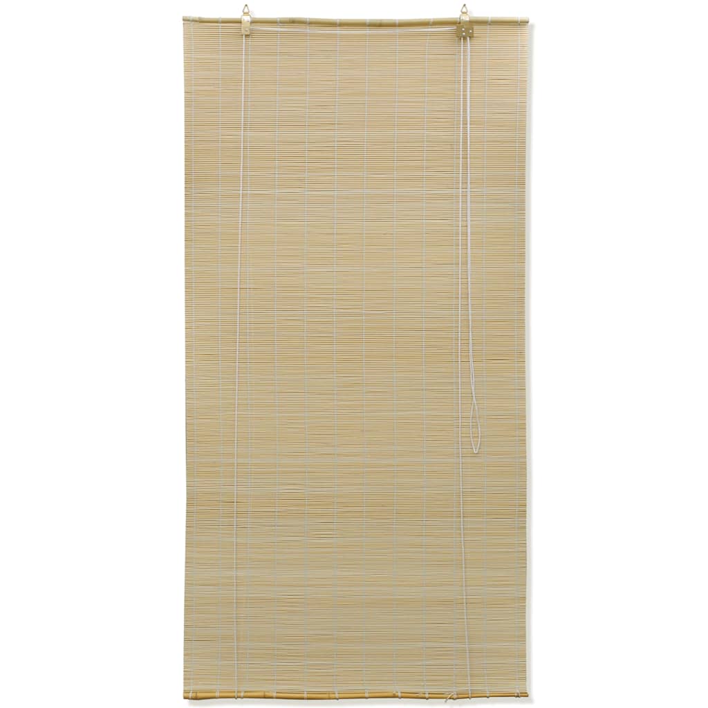 Rolgordijn 150x160 cm bamboe naturel is nu te koop bij PeponiXL, paradijselijk wonen!