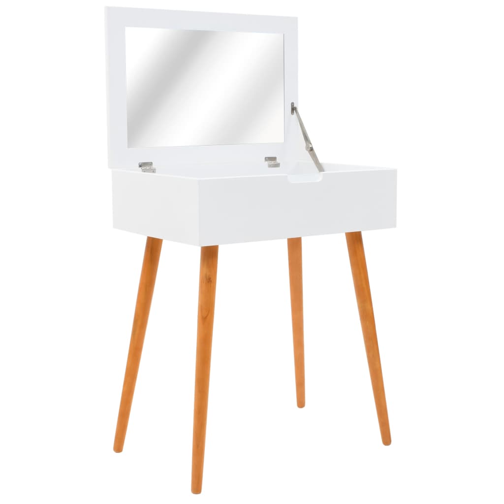 Kaptafel met spiegel 60x40x75 cm MDF is nu te koop bij PeponiXL, paradijselijk wonen!