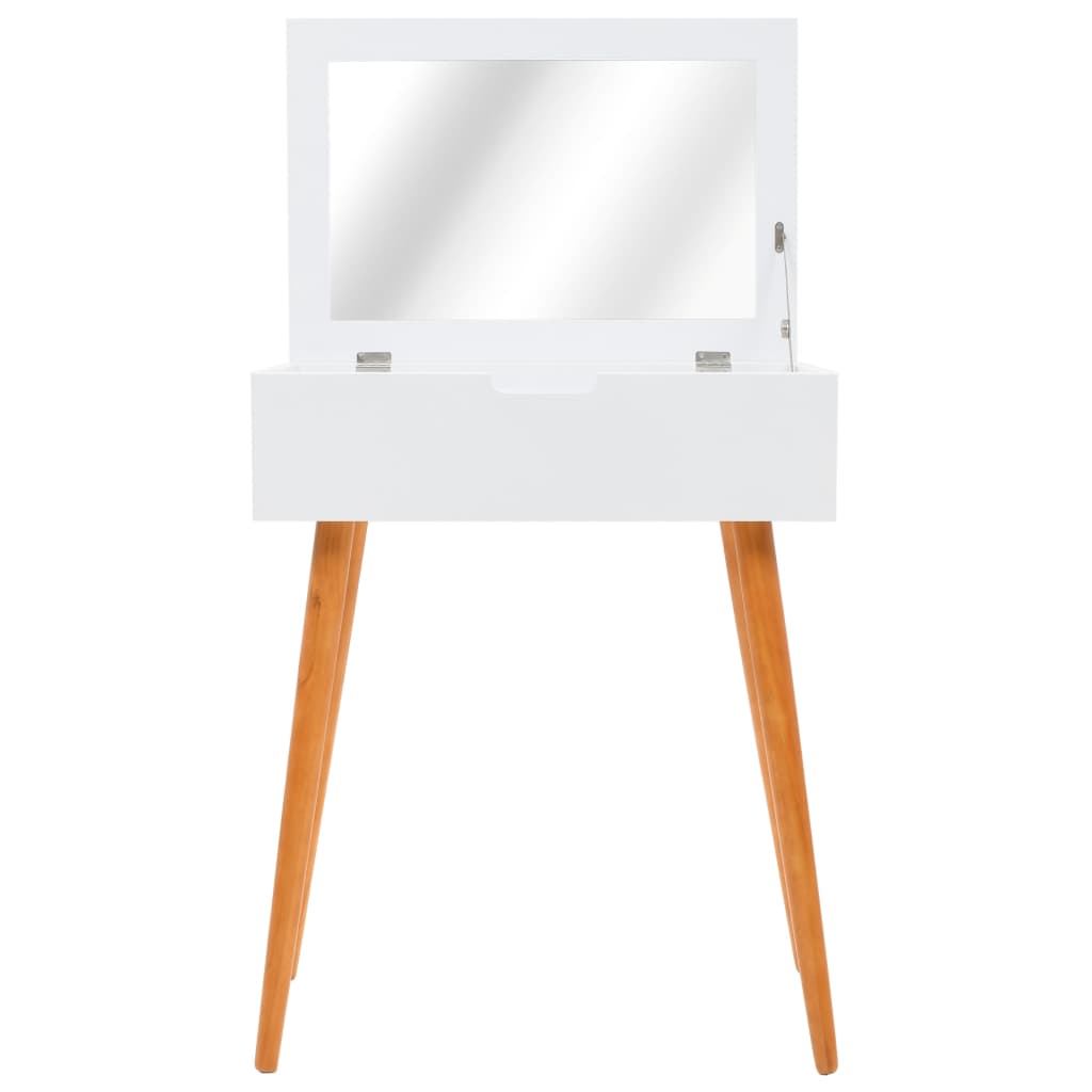 Kaptafel met spiegel 60x40x75 cm MDF is nu te koop bij PeponiXL, paradijselijk wonen!