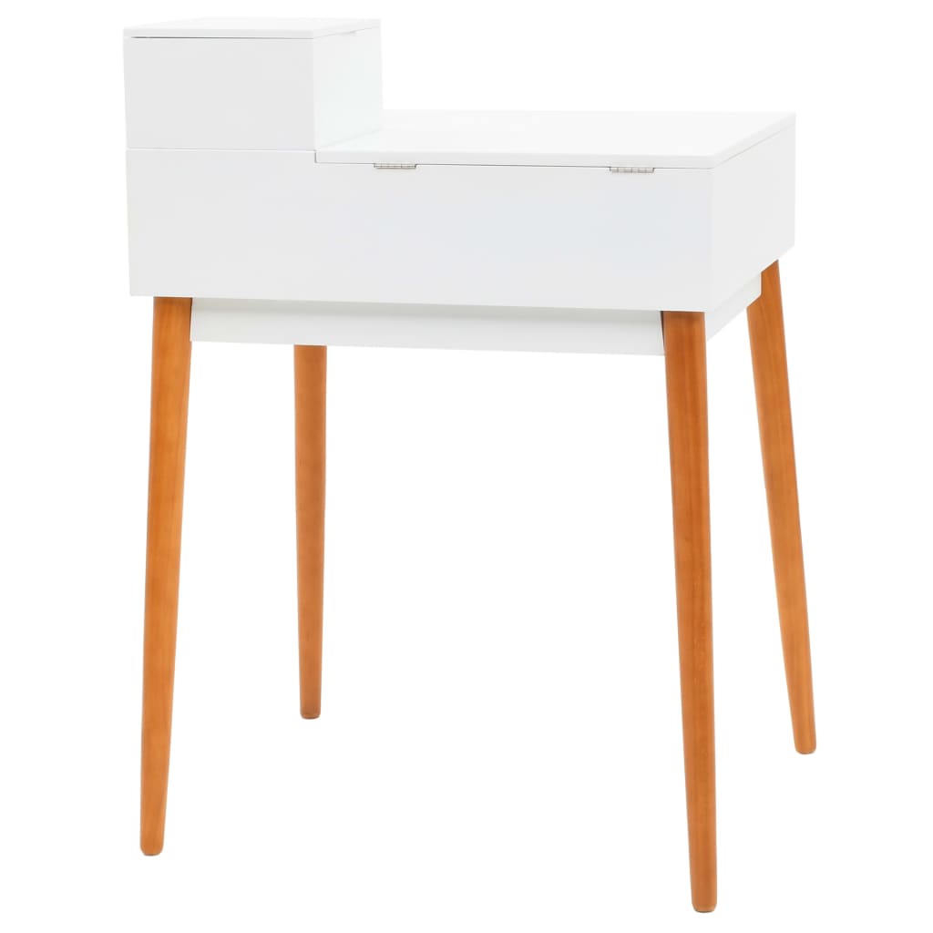 Kaptafel met spiegel 60x50x86 cm MDF is nu te koop bij PeponiXL, paradijselijk wonen!