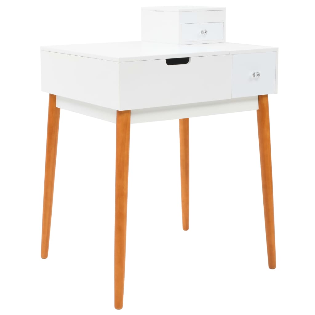Kaptafel met spiegel 60x50x86 cm MDF is nu te koop bij PeponiXL, paradijselijk wonen!