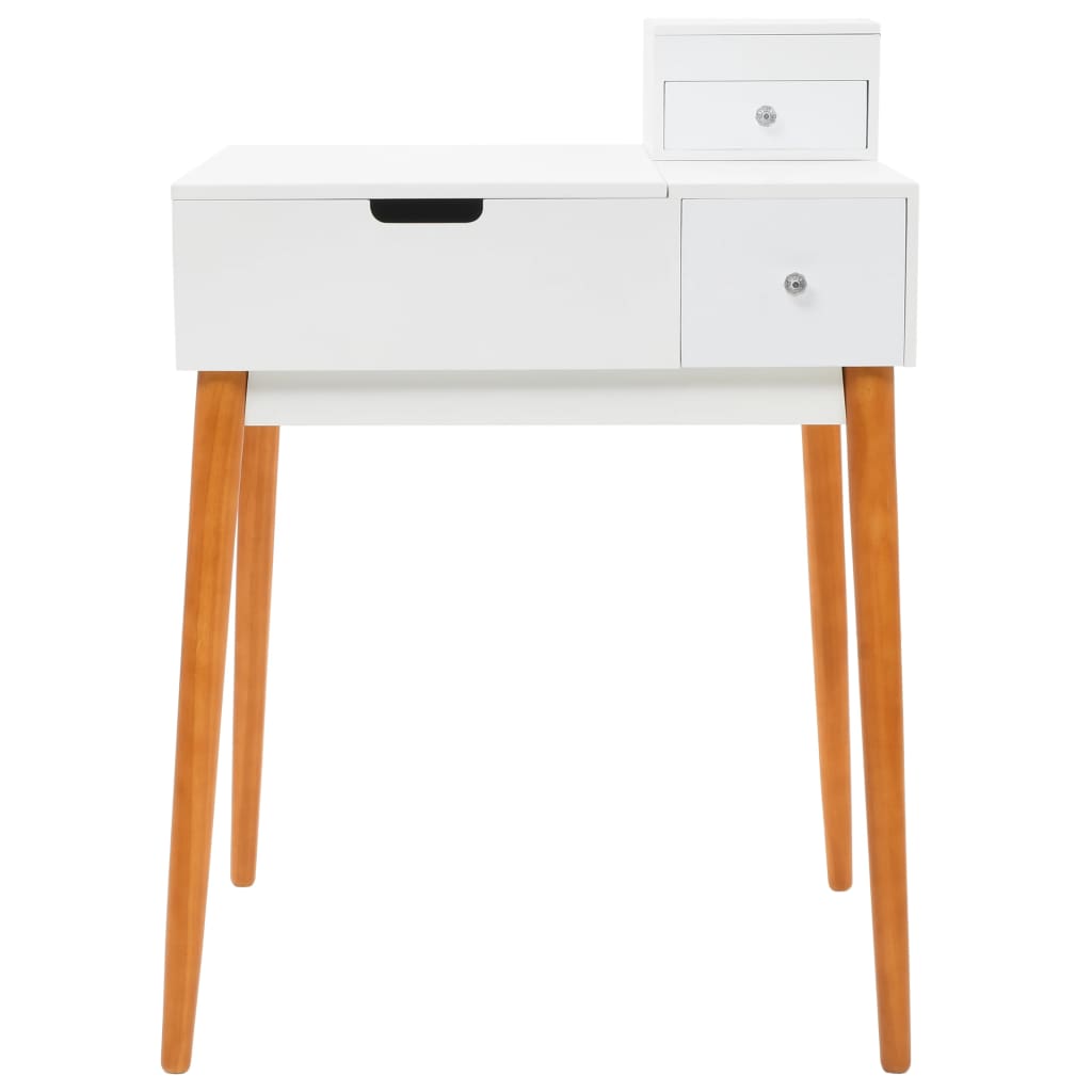 Kaptafel met spiegel 60x50x86 cm MDF is nu te koop bij PeponiXL, paradijselijk wonen!