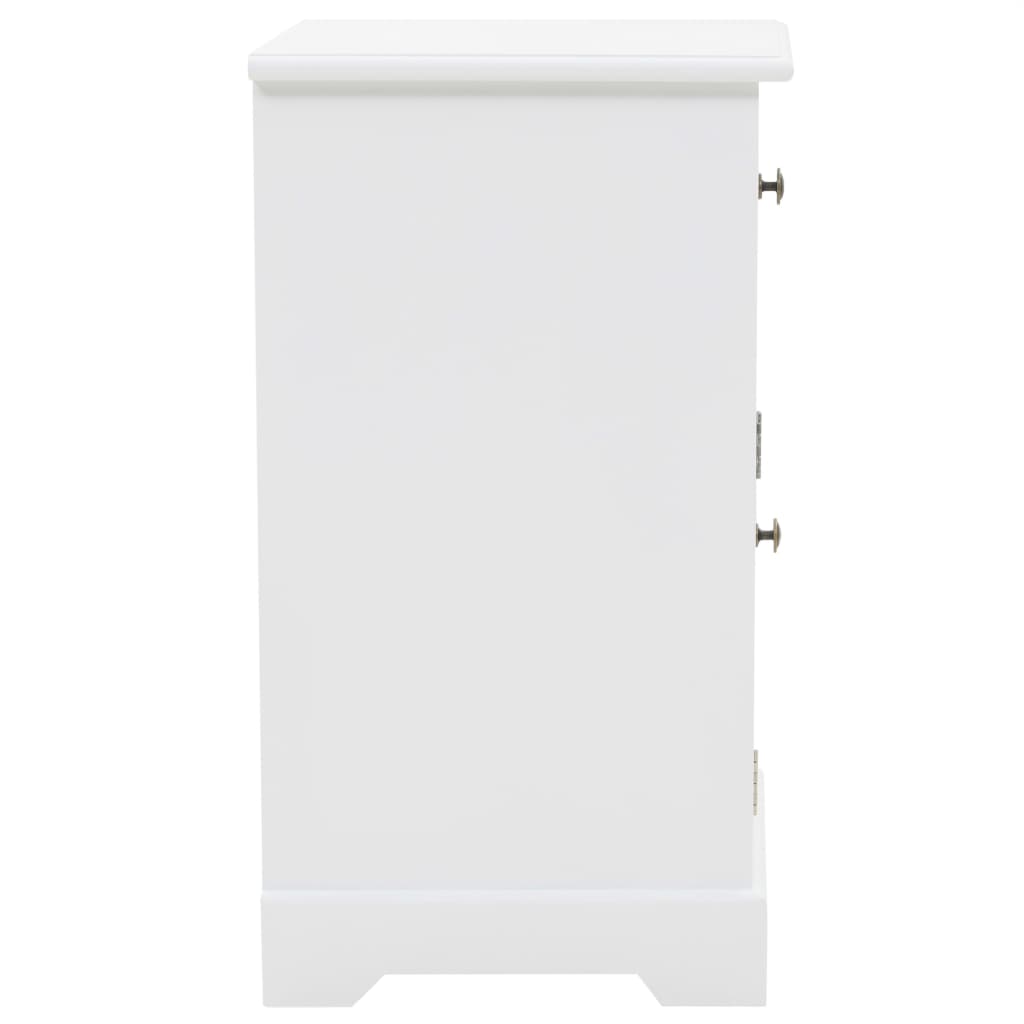 Nachtkastje 35x32x59 cm MDF en grenenhout is nu te koop bij PeponiXL, paradijselijk wonen!