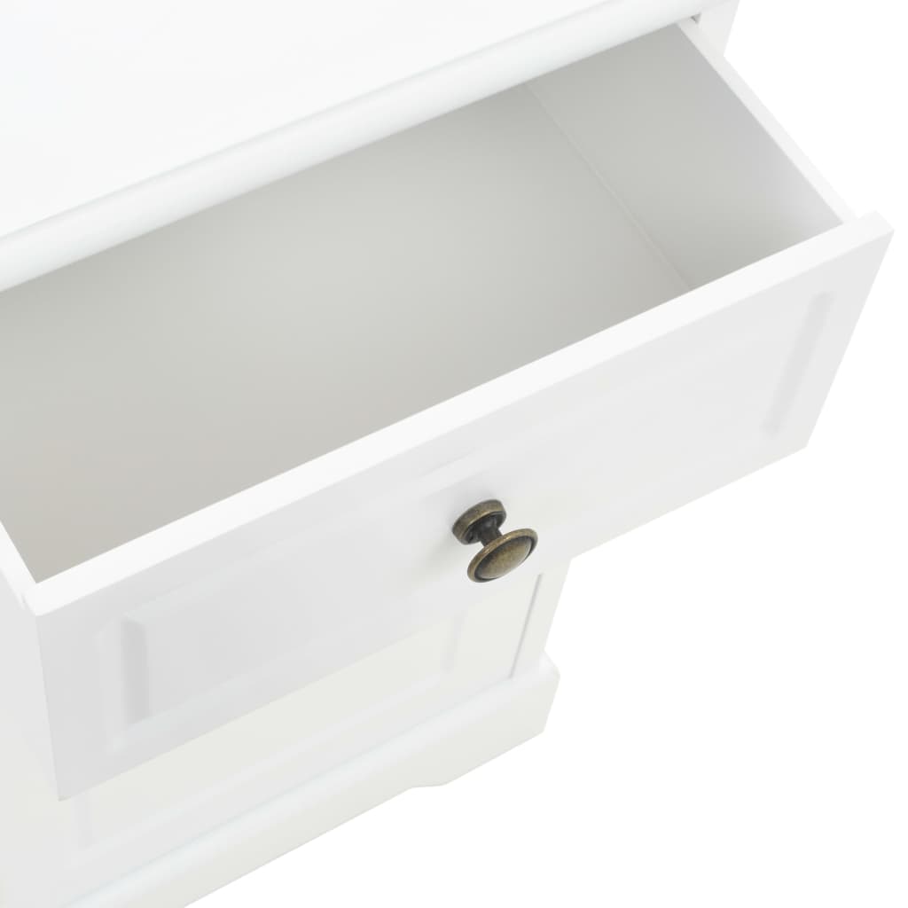 Nachtkastje 35x32x59 cm MDF en grenenhout is nu te koop bij PeponiXL, paradijselijk wonen!