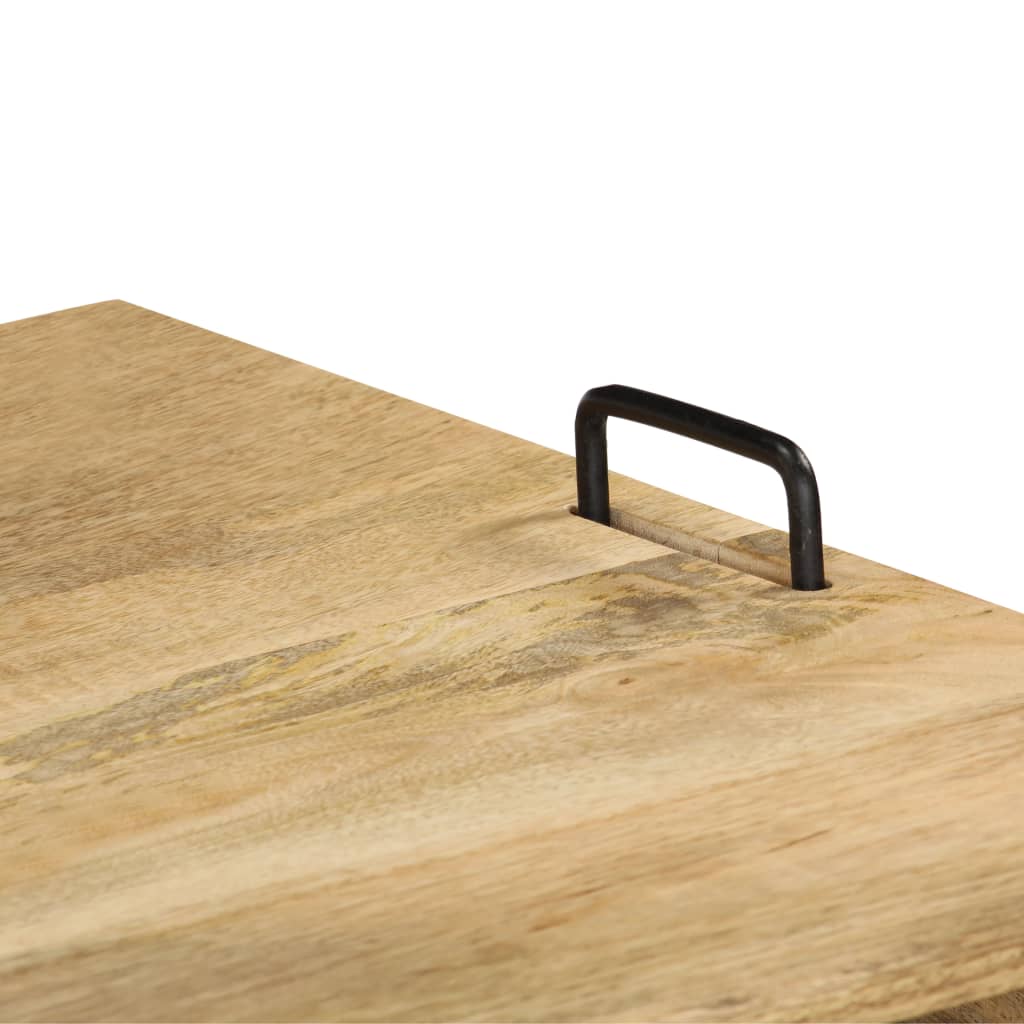 Tv-meubel 110x35x45 cm massief mangohout is nu te koop bij PeponiXL, paradijselijk wonen!