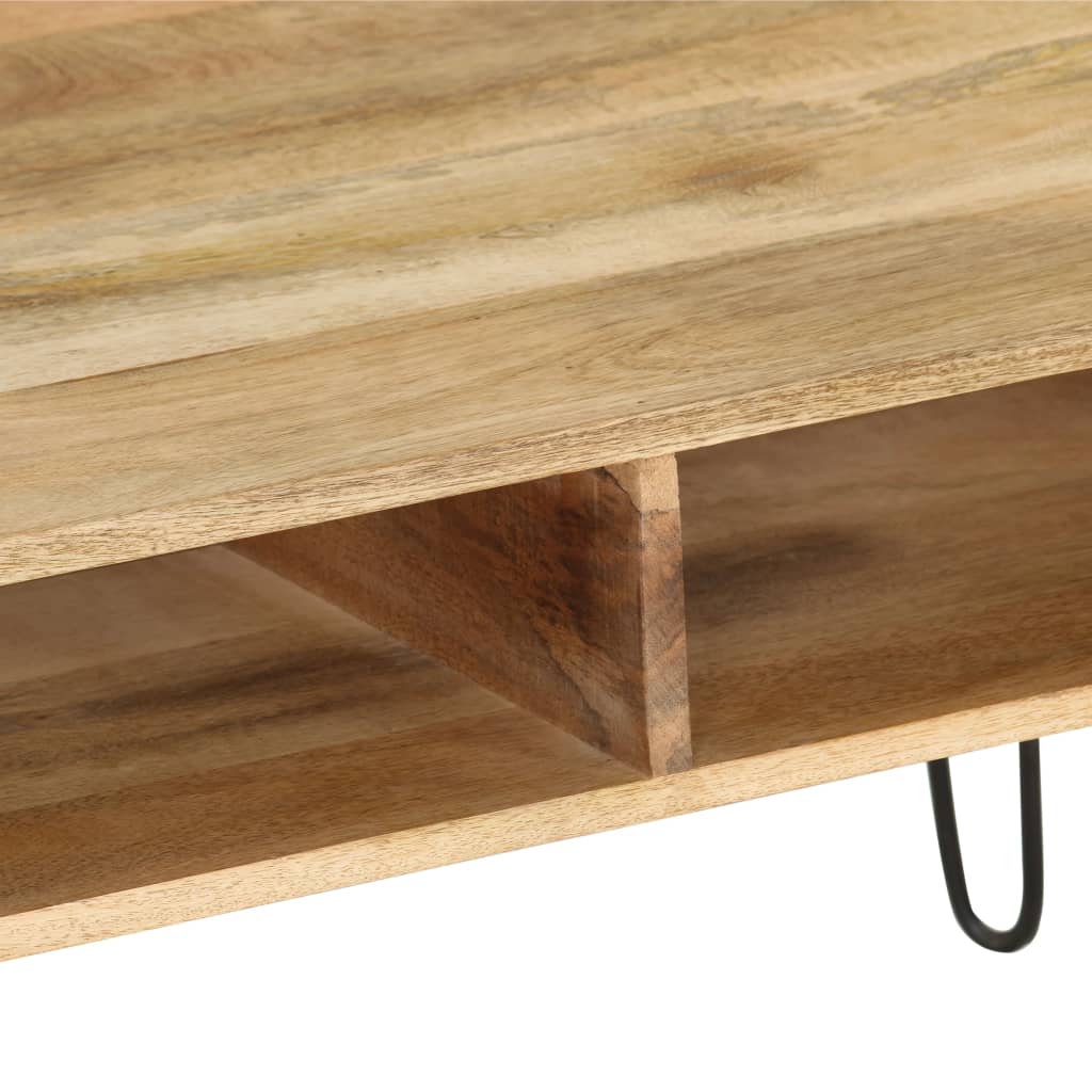 Tv-meubel 110x35x45 cm massief mangohout is nu te koop bij PeponiXL, paradijselijk wonen!