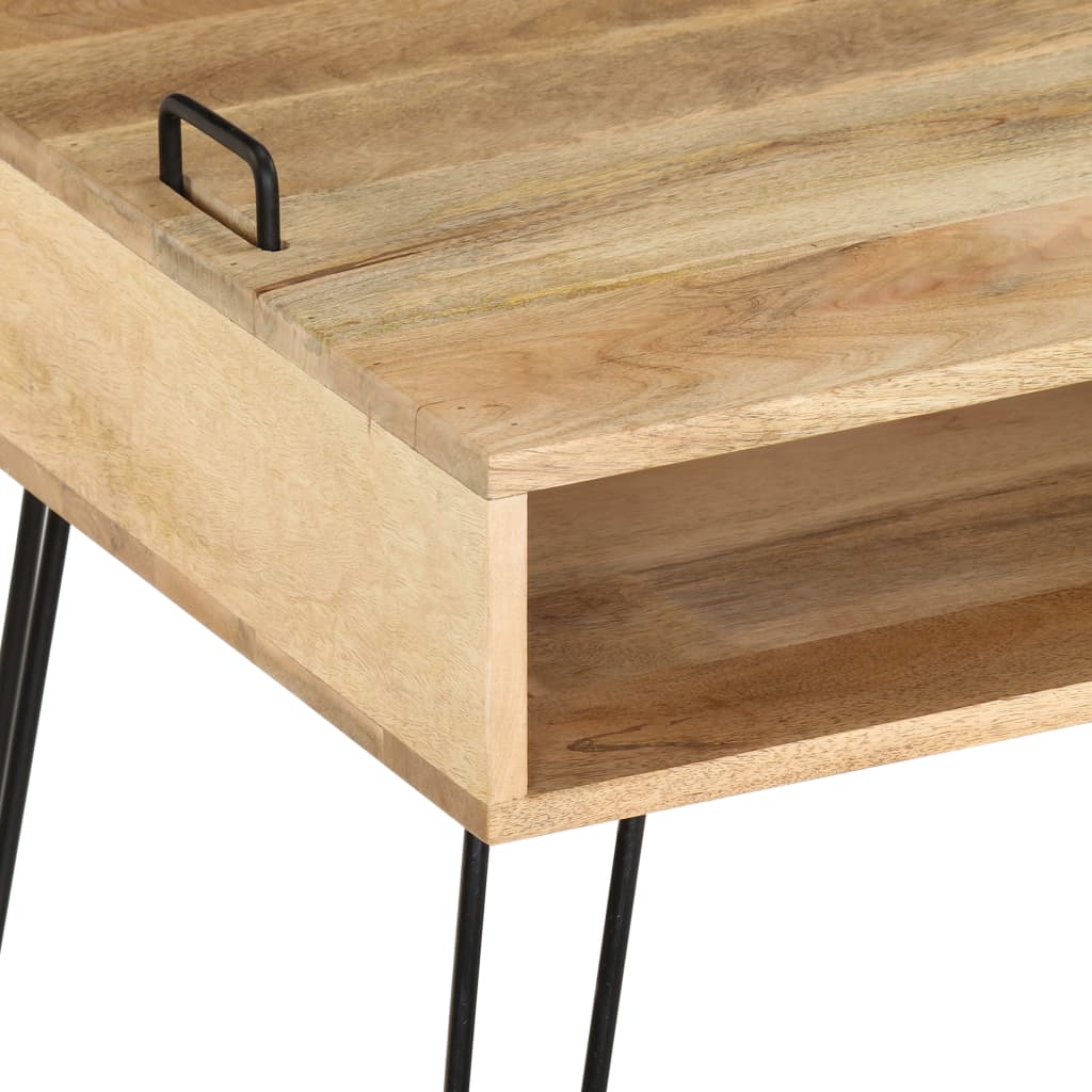Tv-meubel 110x35x45 cm massief mangohout is nu te koop bij PeponiXL, paradijselijk wonen!