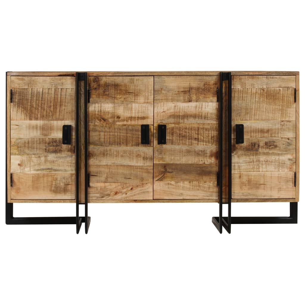 Dressoir 150x40x80 cm massief mangohout is nu te koop bij PeponiXL, paradijselijk wonen!