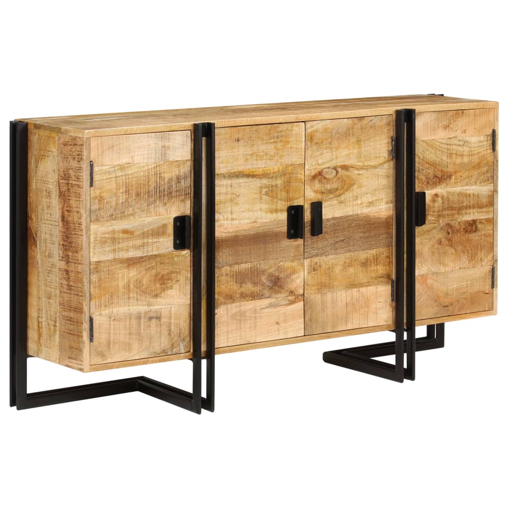 Dressoir 150x40x80 cm massief mangohout is nu te koop bij PeponiXL, paradijselijk wonen!