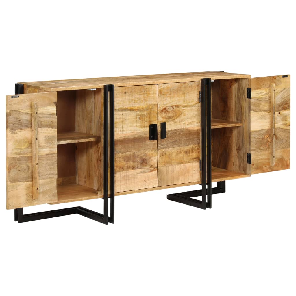Dressoir 150x40x80 cm massief mangohout is nu te koop bij PeponiXL, paradijselijk wonen!