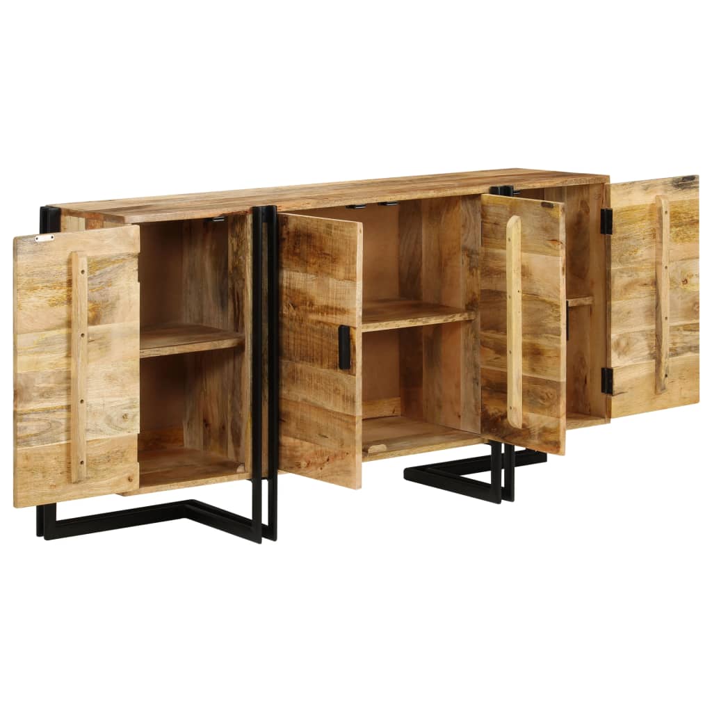 Dressoir 150x40x80 cm massief mangohout is nu te koop bij PeponiXL, paradijselijk wonen!