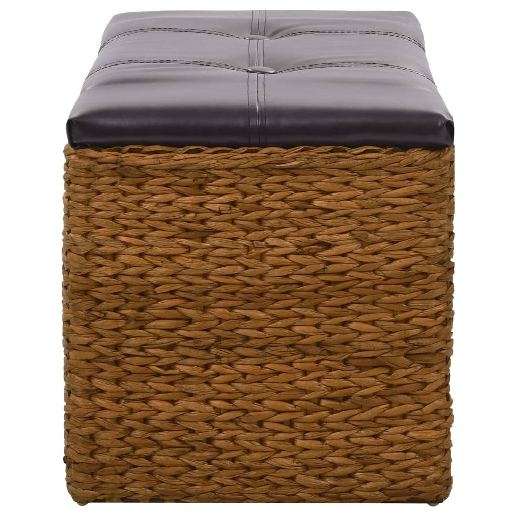 Bankje met 2 manden 71x40x42 cm zeegras bruin is nu te koop bij PeponiXL, paradijselijk wonen!