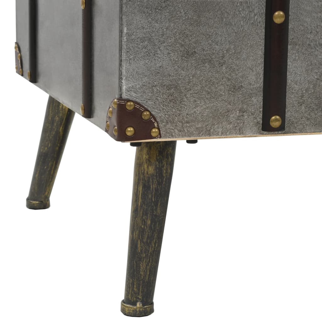 Salontafel 102x51x47,5 cm MDF en aluminium is nu te koop bij PeponiXL, paradijselijk wonen!