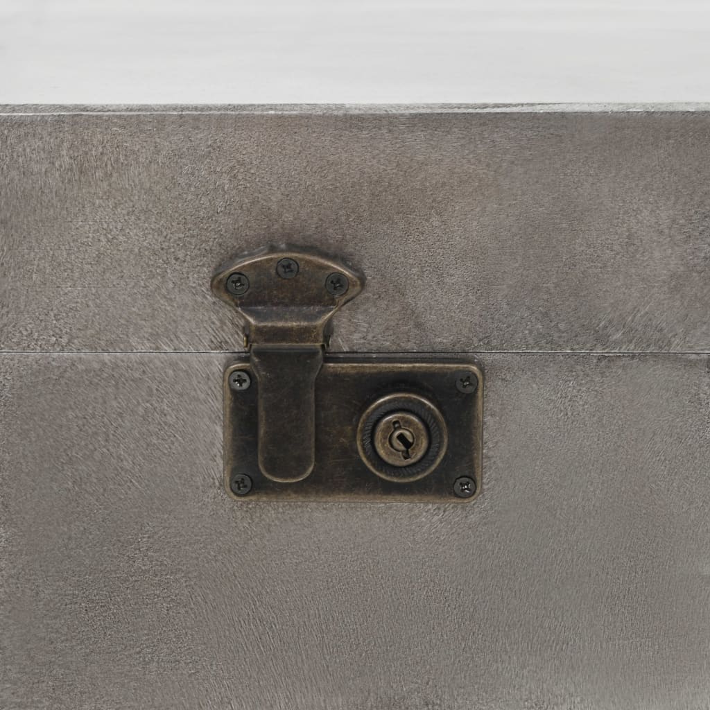 Salontafel 102x51x47,5 cm MDF en aluminium is nu te koop bij PeponiXL, paradijselijk wonen!