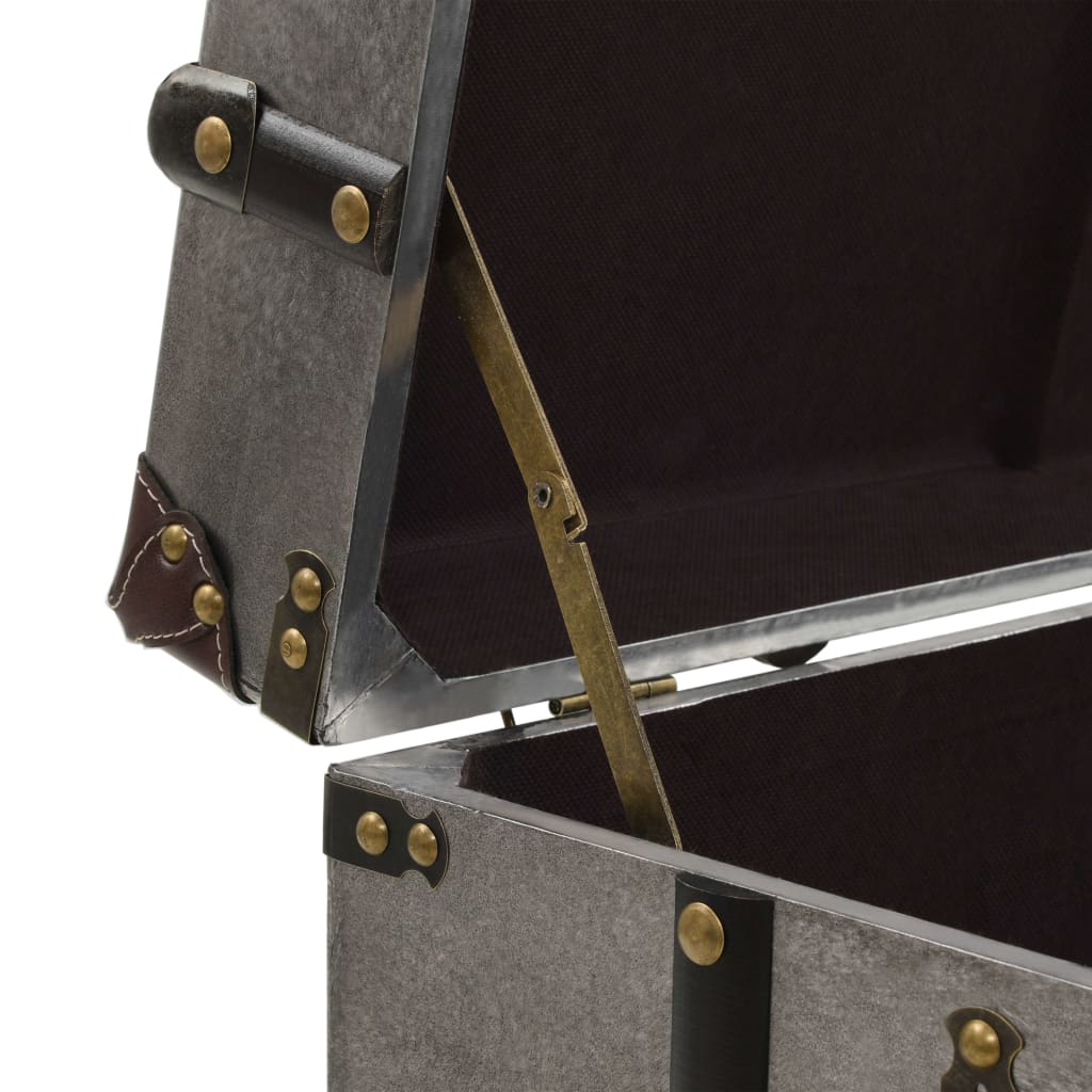 Salontafel 102x51x47,5 cm MDF en aluminium is nu te koop bij PeponiXL, paradijselijk wonen!