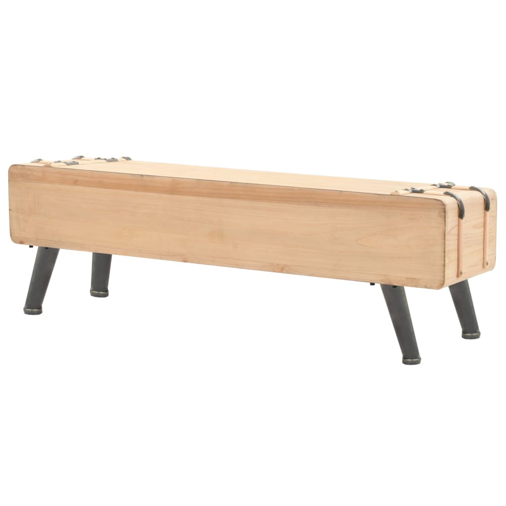 Tv-meubel 120x33x35 cm massief vurenhout is nu te koop bij PeponiXL, paradijselijk wonen!