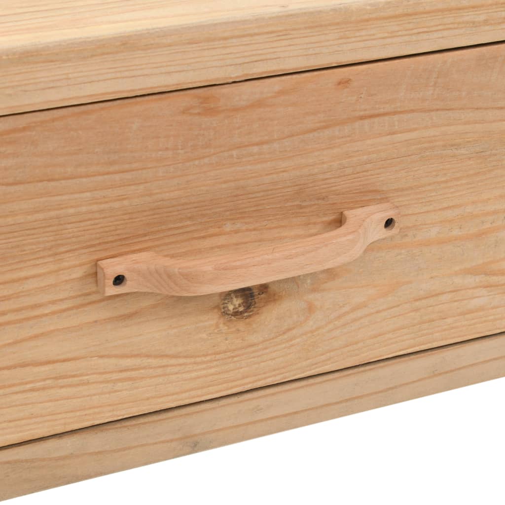Tv-meubel 120x33x35 cm massief vurenhout is nu te koop bij PeponiXL, paradijselijk wonen!