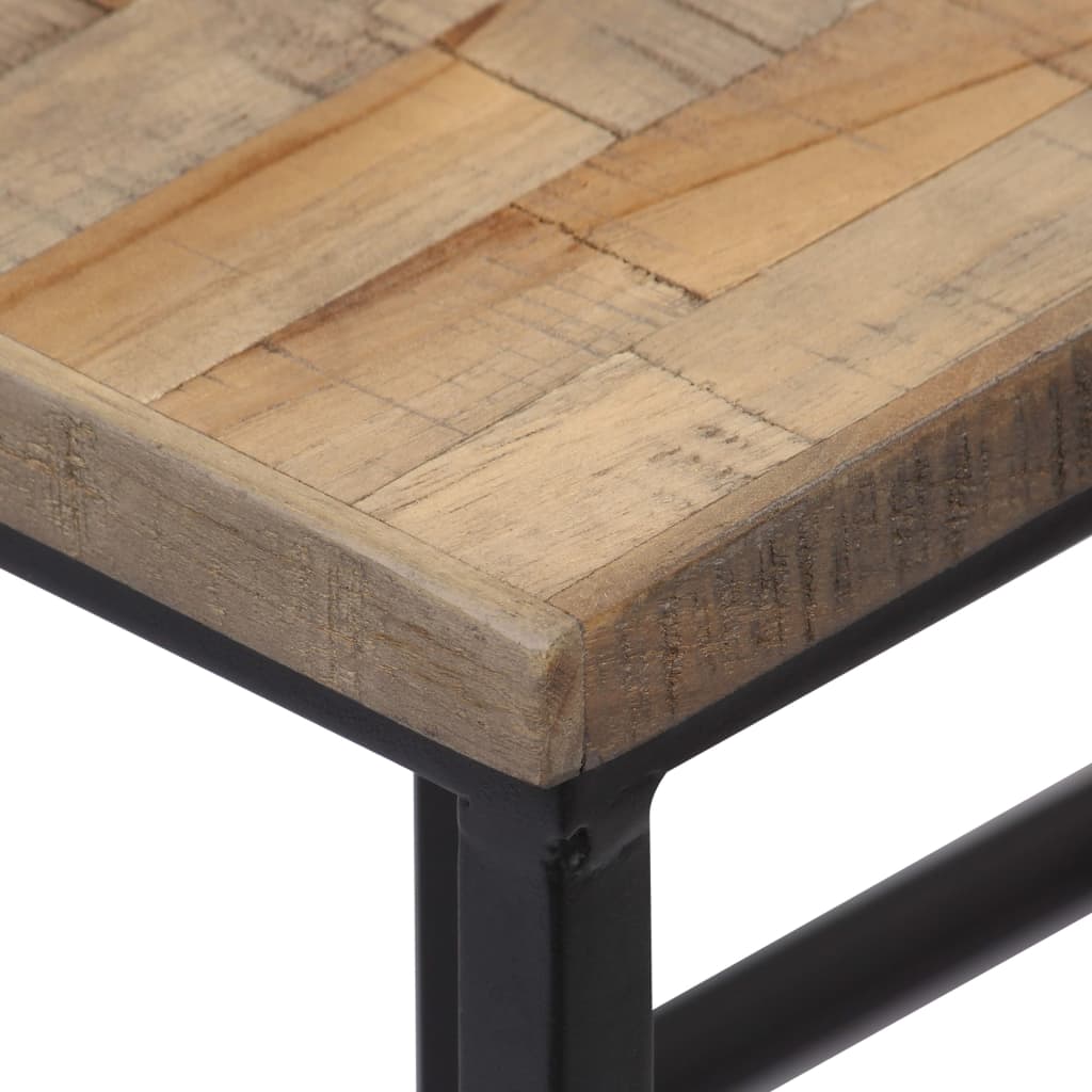Plantentafelset gerecycled teakhout 3-delig is nu te koop bij PeponiXL, paradijselijk wonen!