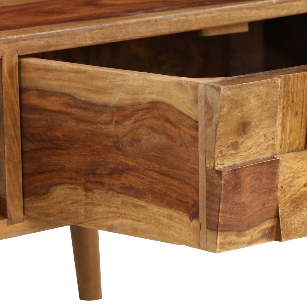 Salontafel 110x50x37 cm acaciahout met honing afwerking is nu te koop bij PeponiXL, paradijselijk wonen!