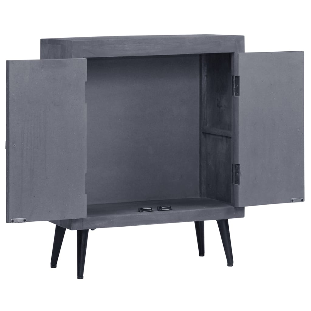 Dressoir 60x30x76 cm massief mangohout is nu te koop bij PeponiXL, paradijselijk wonen!