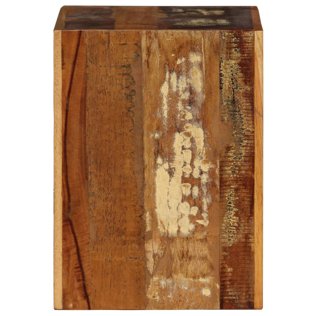 Kruk 40x30x40 cm massief gerecycled hout is nu te koop bij PeponiXL, paradijselijk wonen!