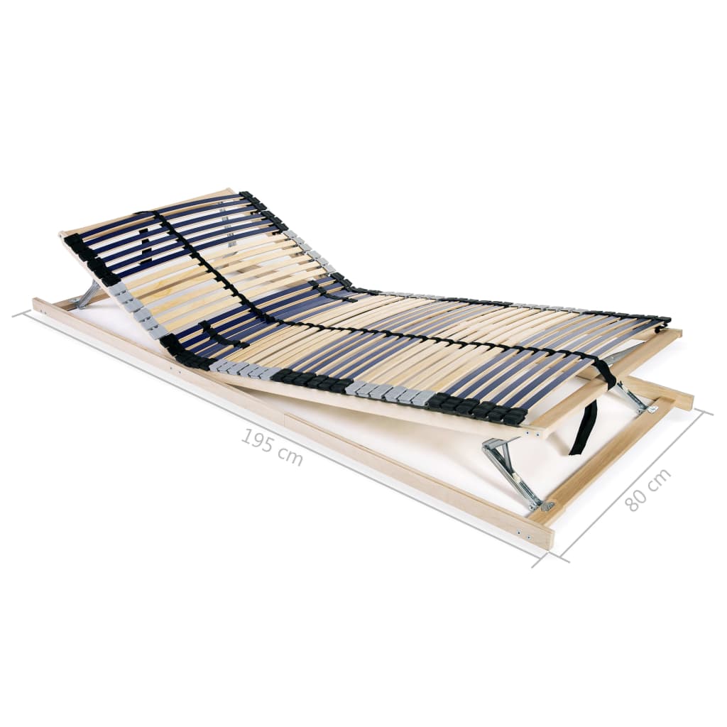 Lattenbodem met 42 latten 7 zones 80x200 cm is nu te koop bij PeponiXL, paradijselijk wonen!