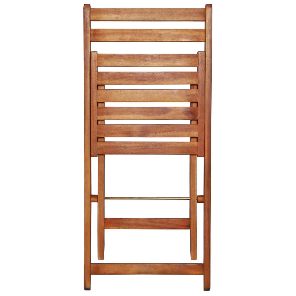 Bistrostoelen 2 st massief acaciahout is nu te koop bij PeponiXL, paradijselijk wonen!
