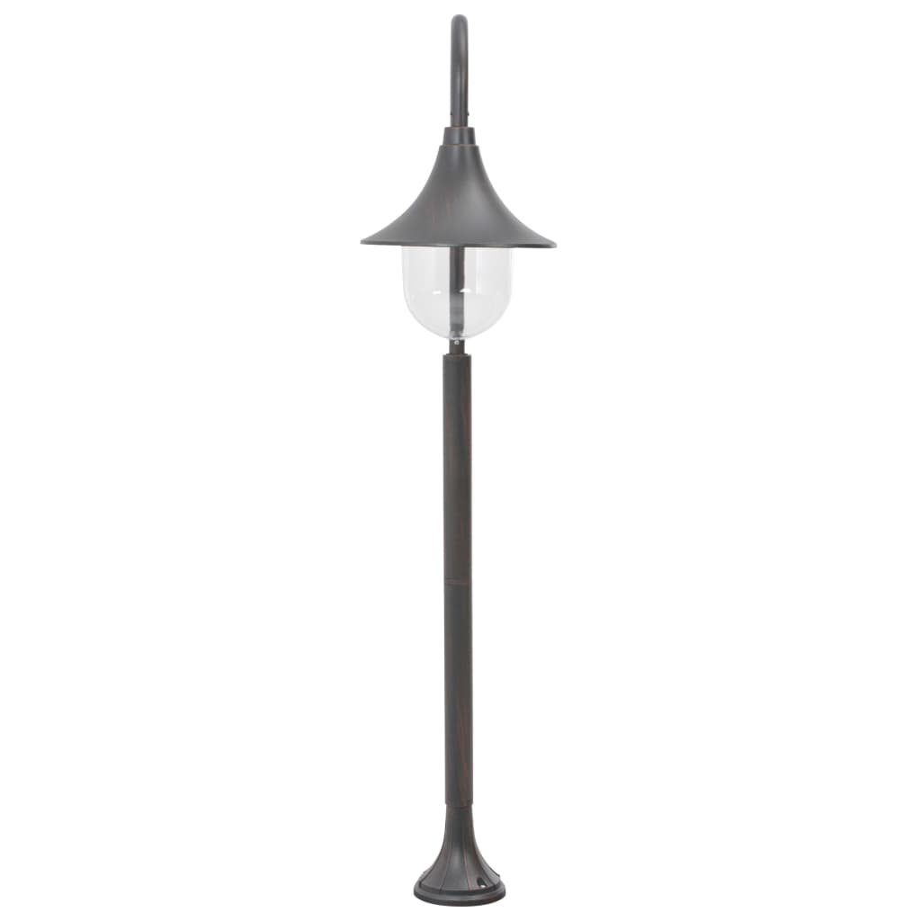 Paalverlichting tuin E27 120 cm aluminium brons is nu te koop bij PeponiXL, paradijselijk wonen!