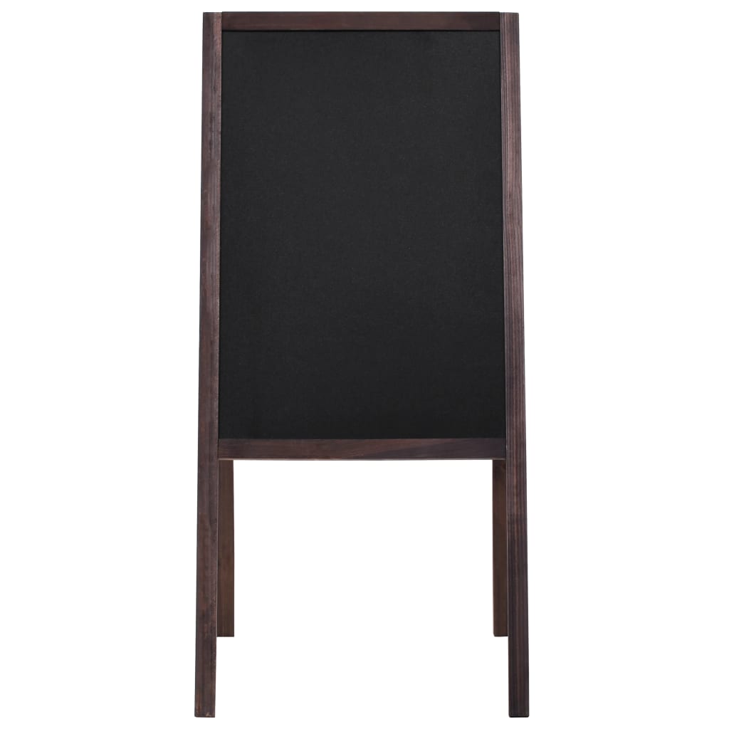 Krijtbord dubbelzijdig vrijstaand 40x60 cm cederhout is nu te koop bij PeponiXL, paradijselijk wonen!