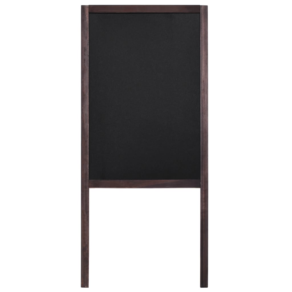 Krijtbord dubbelzijdig vrijstaand 40x60 cm cederhout is nu te koop bij PeponiXL, paradijselijk wonen!