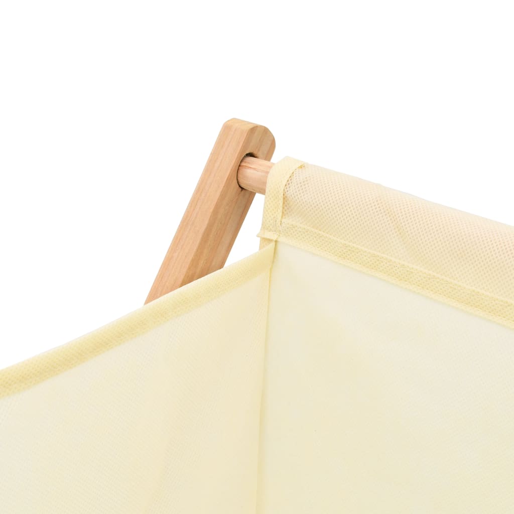 Wasmand 42x41x64 cm cederhout en stof beige is nu te koop bij PeponiXL, paradijselijk wonen!