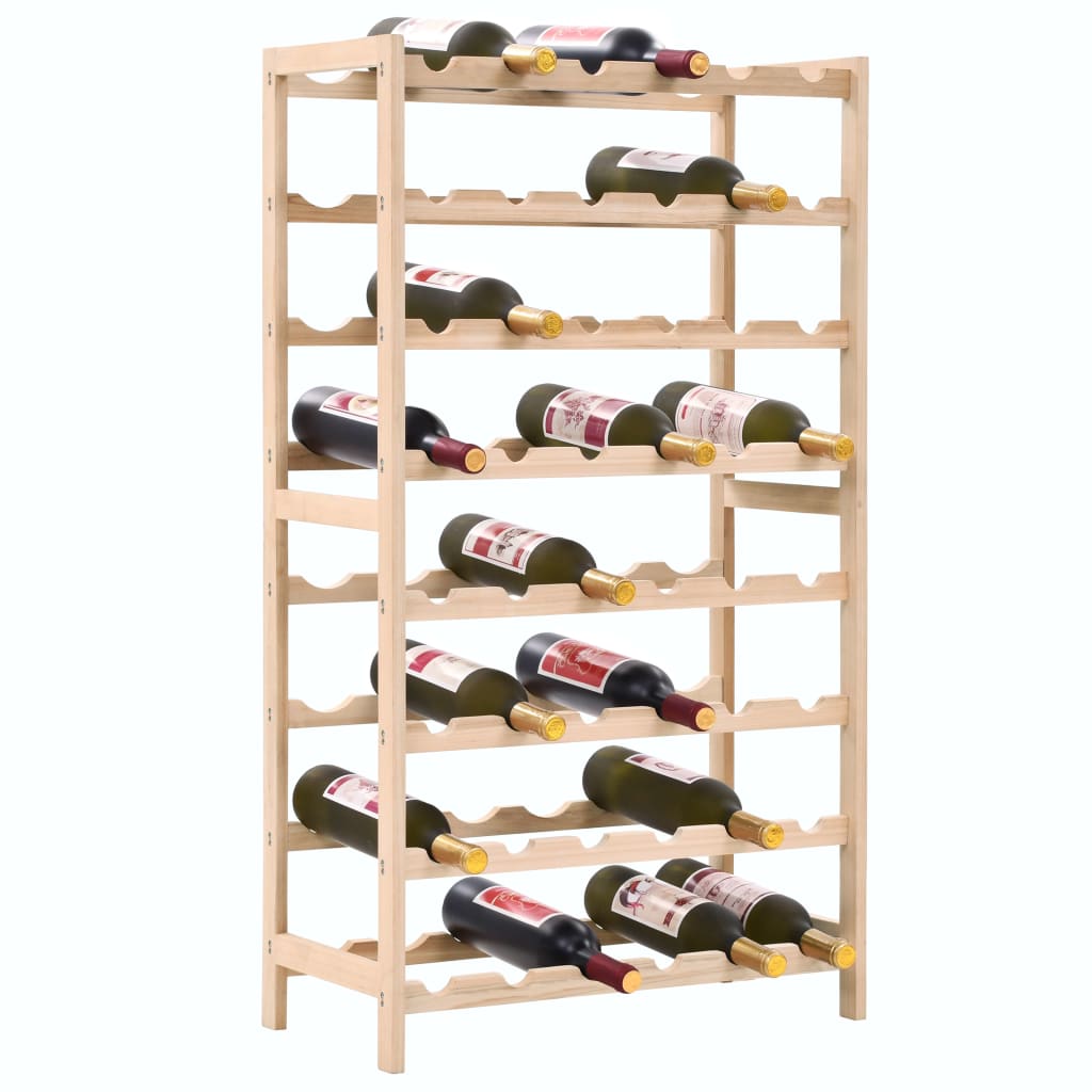 Wijnrek 57,5x28x102 cm cederhout is nu te koop bij PeponiXL, paradijselijk wonen!